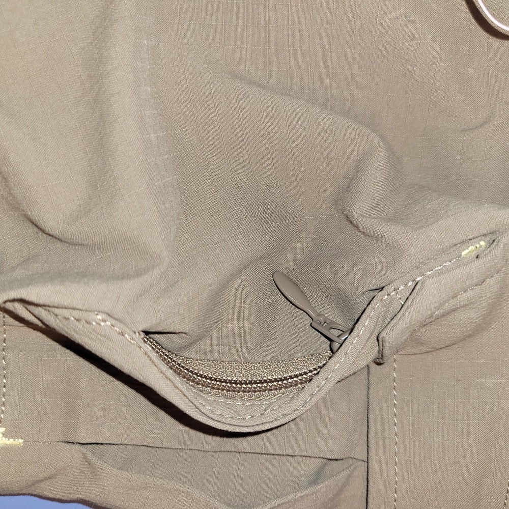 Duluth Trading Co Womens 6x31 Beige Nylon Spandex Cargo Pants‎ Hiking Outdoor - Picture 10 of 16